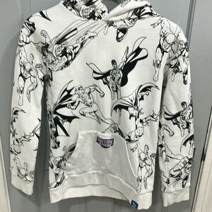 Puma Justice League sweatshirt.